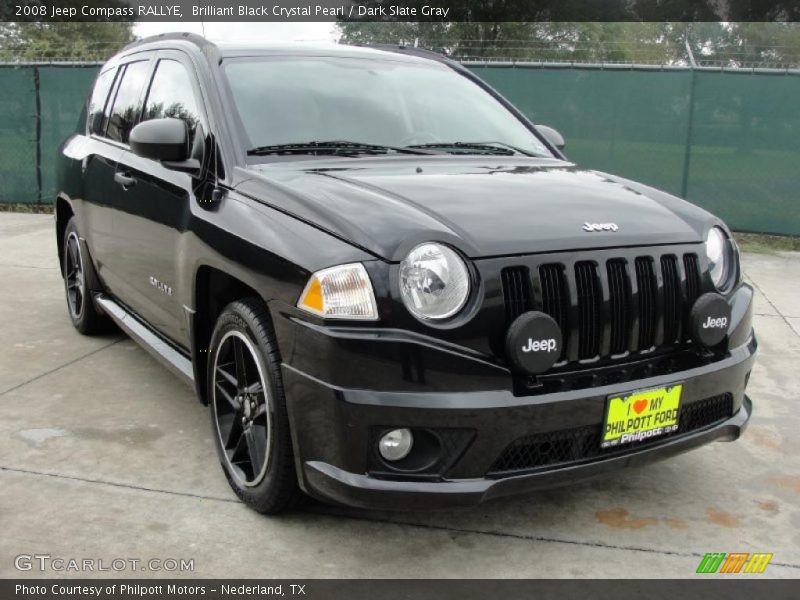 Front 3/4 View of 2008 Compass RALLYE