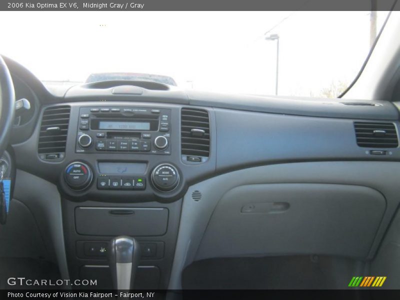 Dashboard of 2006 Optima EX V6