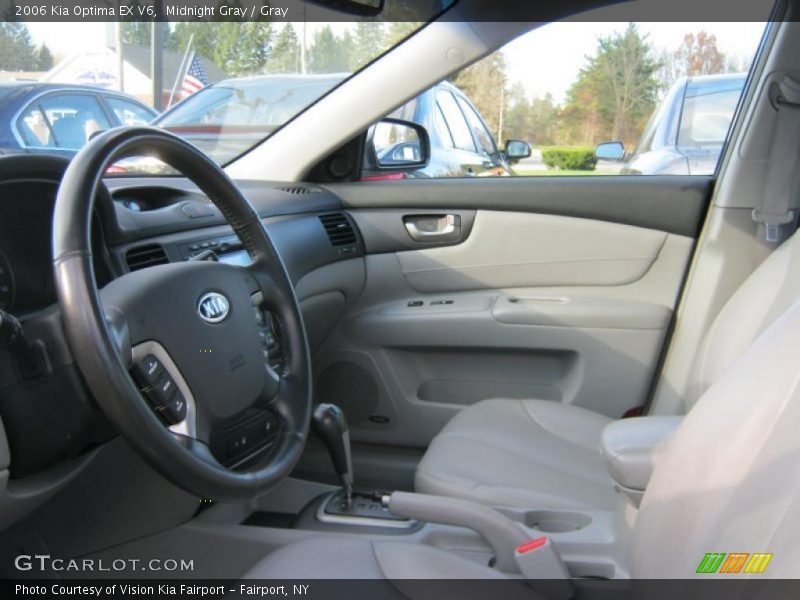  2006 Optima EX V6 Gray Interior