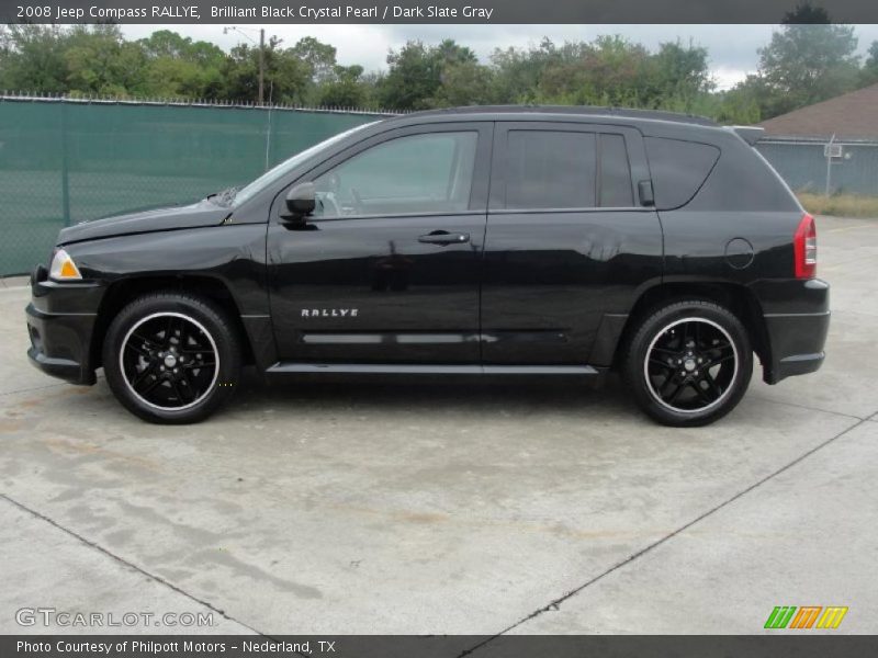  2008 Compass RALLYE Brilliant Black Crystal Pearl