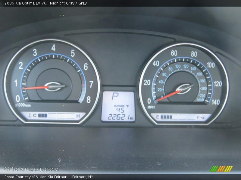  2006 Optima EX V6 EX V6 Gauges