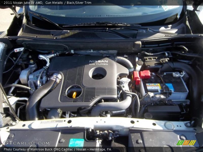  2011 Juke SV AWD Engine - 1.6 Liter DIG Turbocharged DOHC 16-Valve 4 Cylinder