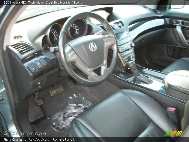 Steel Blue Metallic / Ebony 2008 Acura MDX Technology