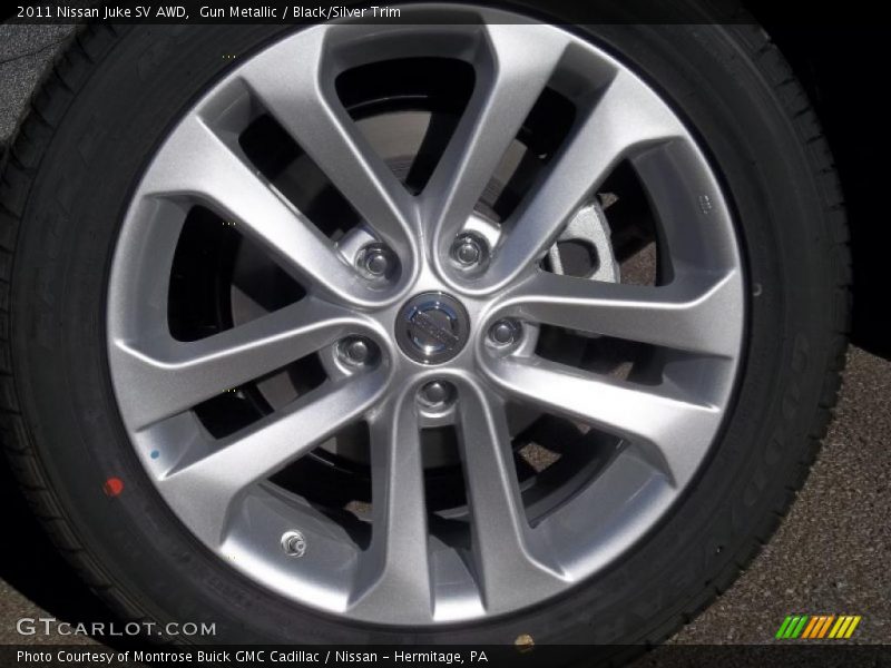  2011 Juke SV AWD Wheel