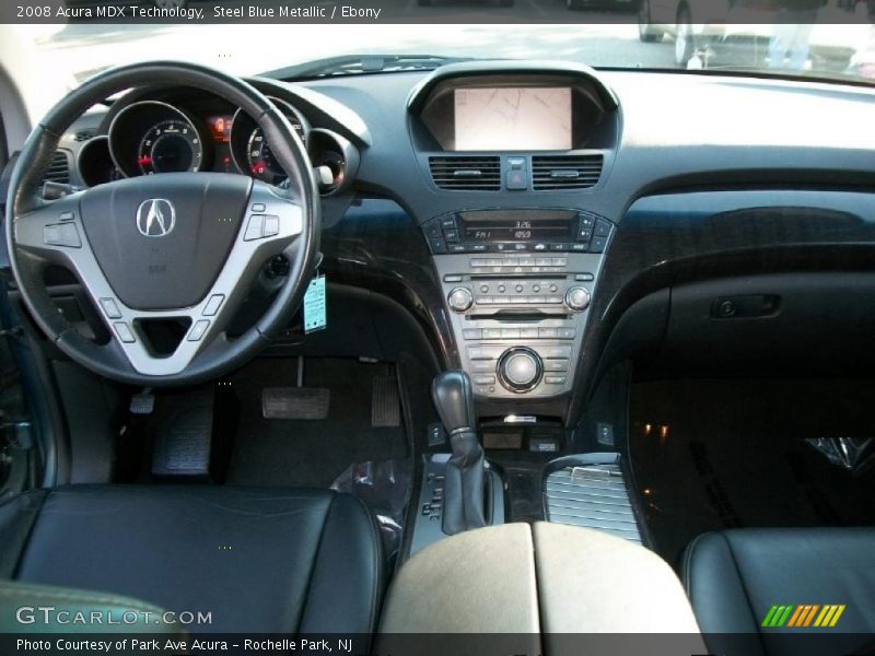 Steel Blue Metallic / Ebony 2008 Acura MDX Technology