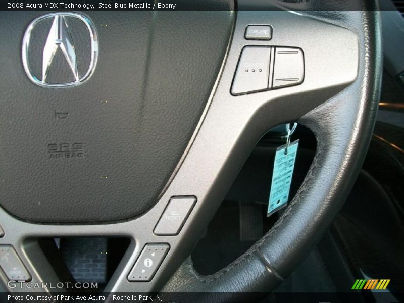 Steel Blue Metallic / Ebony 2008 Acura MDX Technology