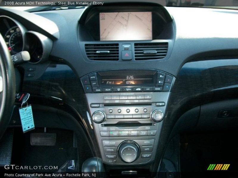 Steel Blue Metallic / Ebony 2008 Acura MDX Technology