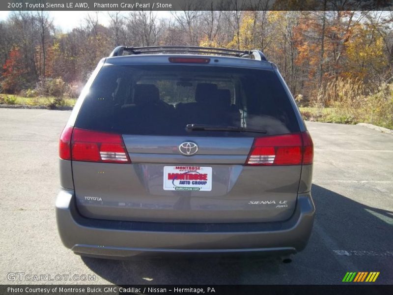 Phantom Gray Pearl / Stone 2005 Toyota Sienna LE AWD