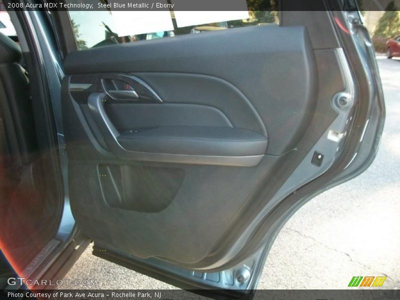 Steel Blue Metallic / Ebony 2008 Acura MDX Technology