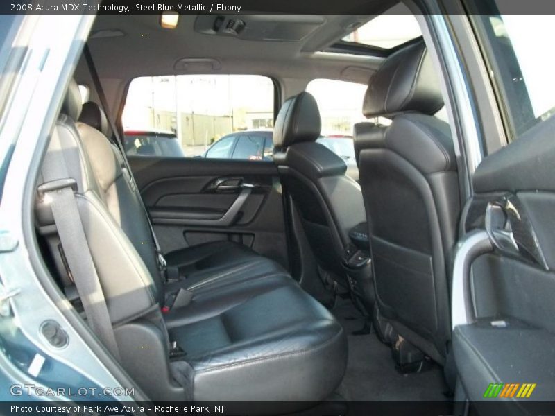 Steel Blue Metallic / Ebony 2008 Acura MDX Technology
