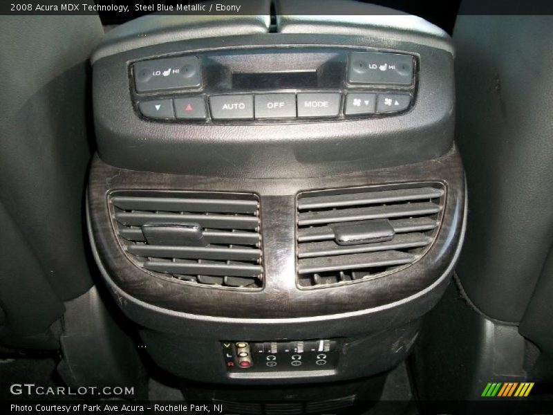 Steel Blue Metallic / Ebony 2008 Acura MDX Technology