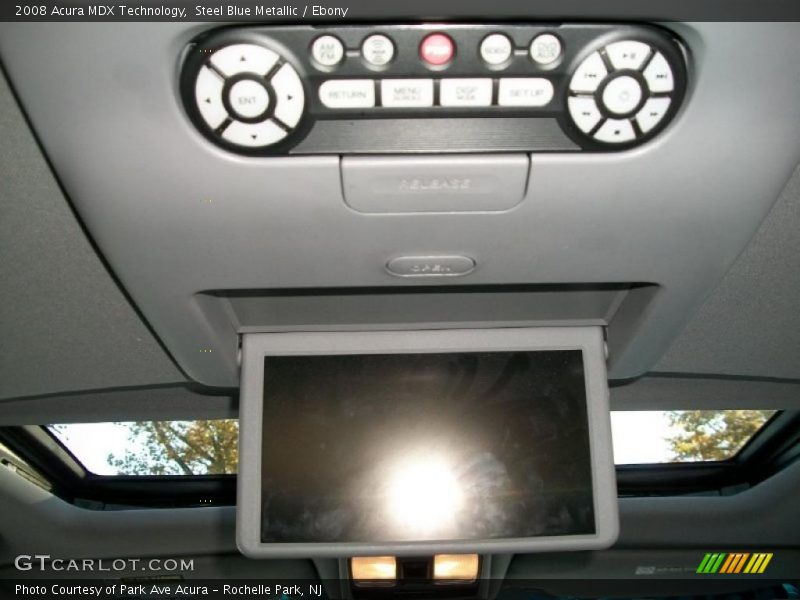 Steel Blue Metallic / Ebony 2008 Acura MDX Technology