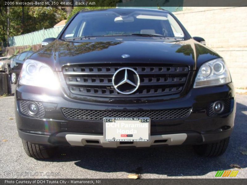 Black / Ash 2006 Mercedes-Benz ML 350 4Matic