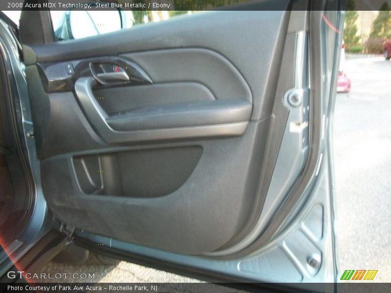 Steel Blue Metallic / Ebony 2008 Acura MDX Technology