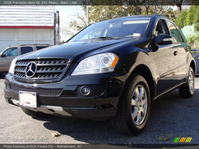 Black / Ash 2006 Mercedes-Benz ML 350 4Matic