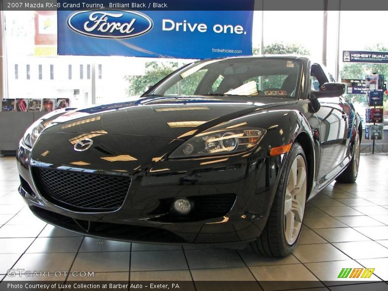 Brilliant Black / Black 2007 Mazda RX-8 Grand Touring