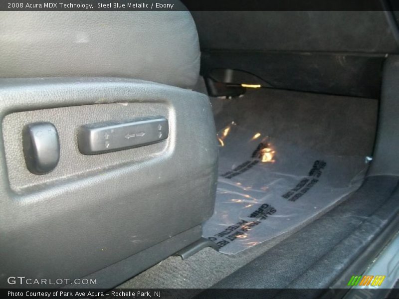 Steel Blue Metallic / Ebony 2008 Acura MDX Technology