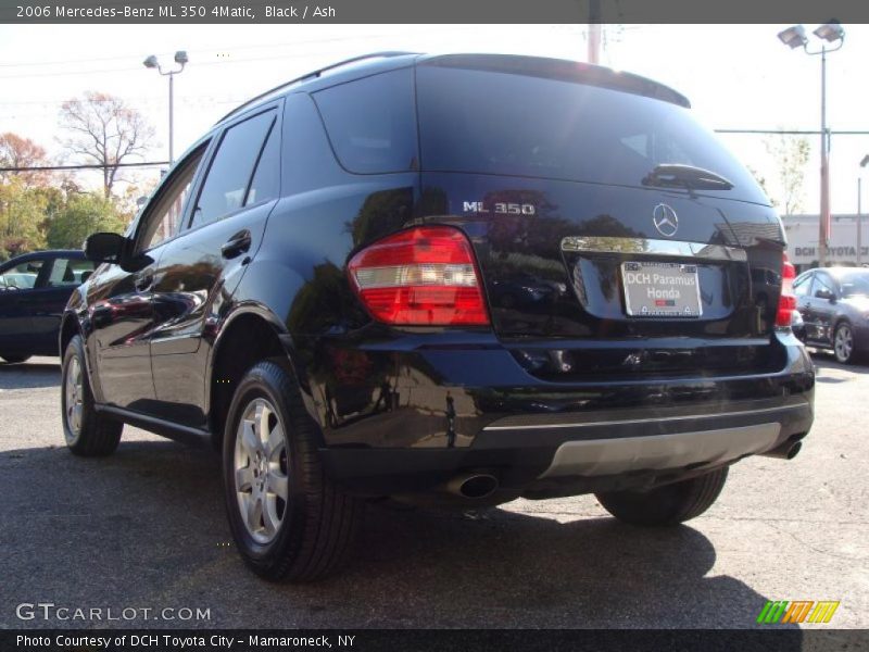 Black / Ash 2006 Mercedes-Benz ML 350 4Matic