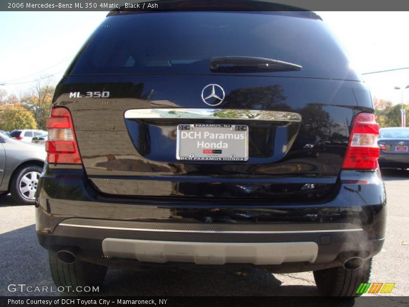 Black / Ash 2006 Mercedes-Benz ML 350 4Matic