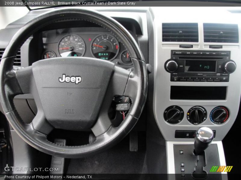 Dashboard of 2008 Compass RALLYE