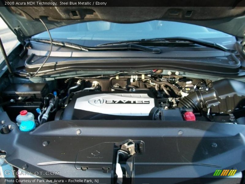 Steel Blue Metallic / Ebony 2008 Acura MDX Technology