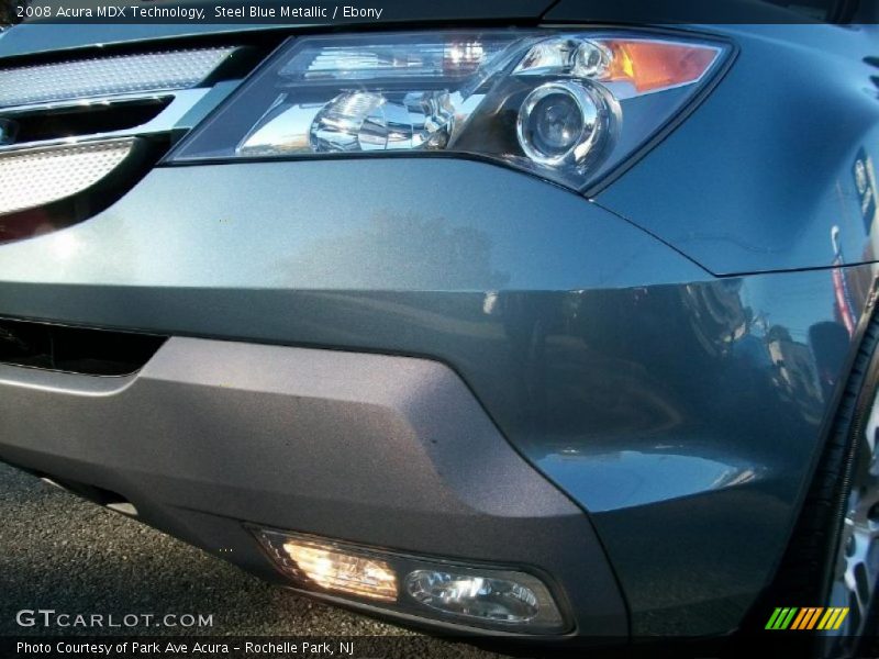 Steel Blue Metallic / Ebony 2008 Acura MDX Technology