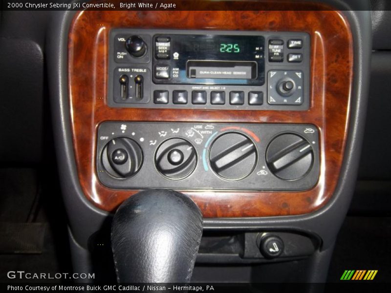 Bright White / Agate 2000 Chrysler Sebring JXi Convertible