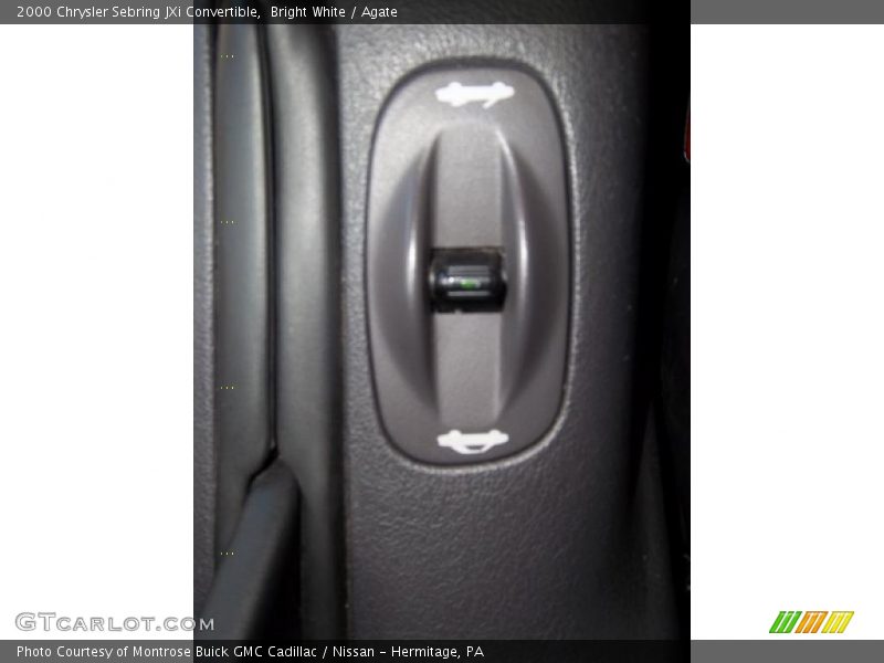 Bright White / Agate 2000 Chrysler Sebring JXi Convertible