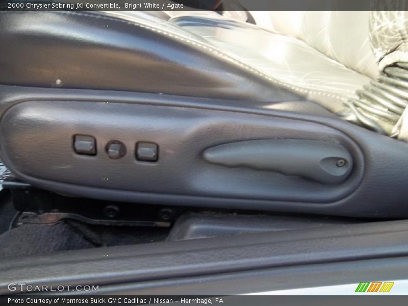 Bright White / Agate 2000 Chrysler Sebring JXi Convertible