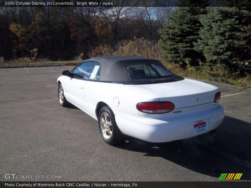 Bright White / Agate 2000 Chrysler Sebring JXi Convertible
