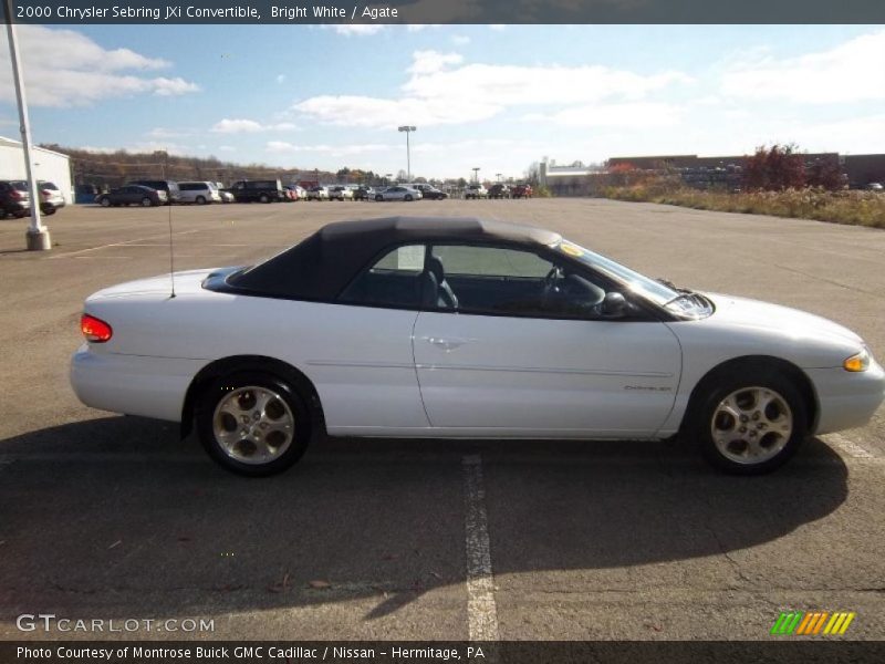 Bright White / Agate 2000 Chrysler Sebring JXi Convertible