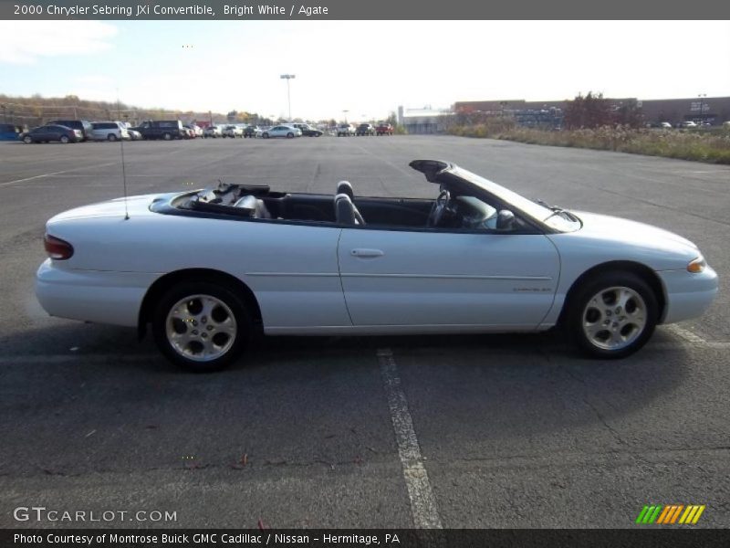 Bright White / Agate 2000 Chrysler Sebring JXi Convertible