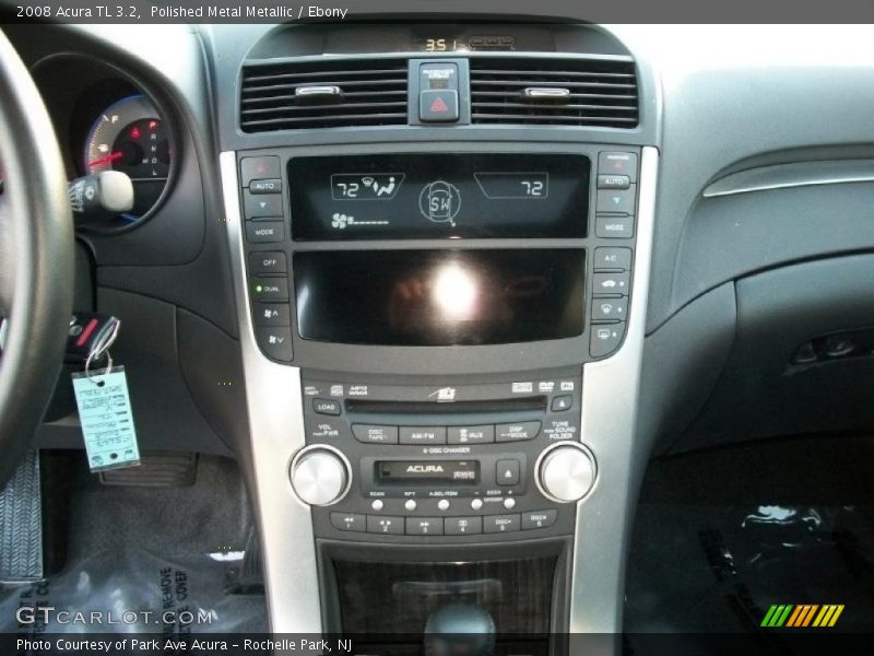 Polished Metal Metallic / Ebony 2008 Acura TL 3.2