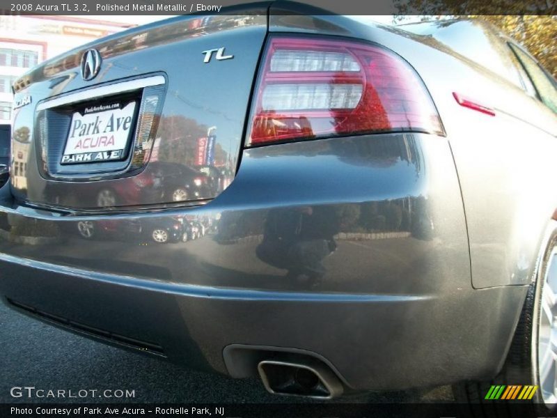 Polished Metal Metallic / Ebony 2008 Acura TL 3.2