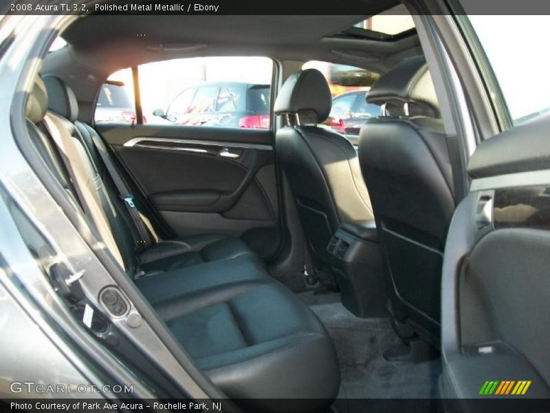 Polished Metal Metallic / Ebony 2008 Acura TL 3.2