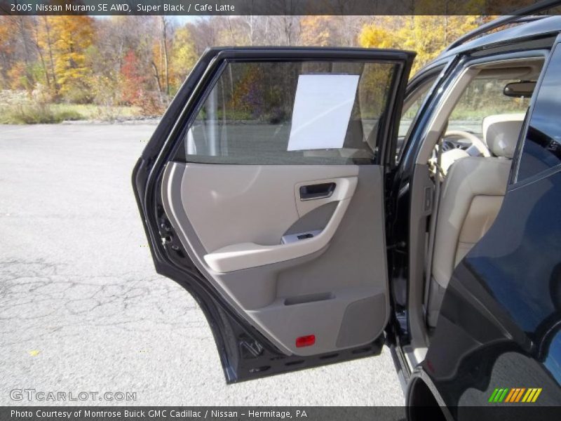 Super Black / Cafe Latte 2005 Nissan Murano SE AWD