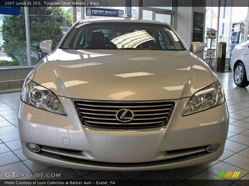 Tungsten Silver Metallic / Black 2007 Lexus ES 350