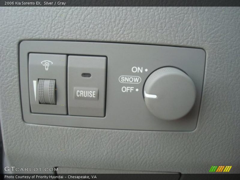 Silver / Gray 2006 Kia Sorento EX
