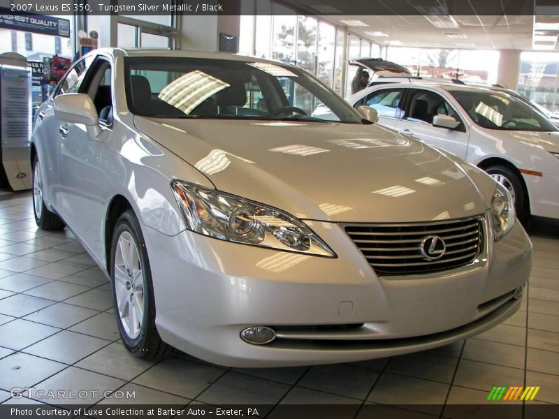 Tungsten Silver Metallic / Black 2007 Lexus ES 350