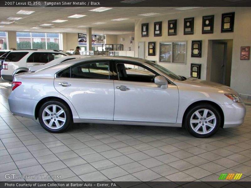 Tungsten Silver Metallic / Black 2007 Lexus ES 350