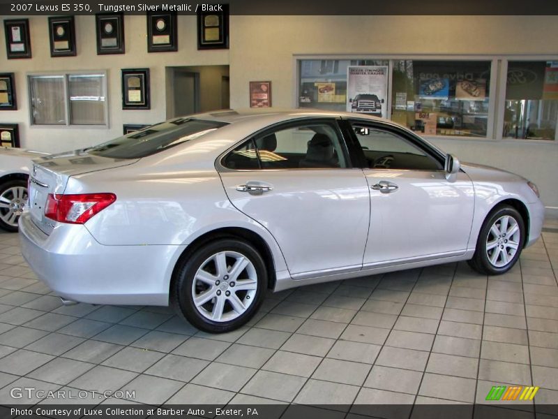 Tungsten Silver Metallic / Black 2007 Lexus ES 350