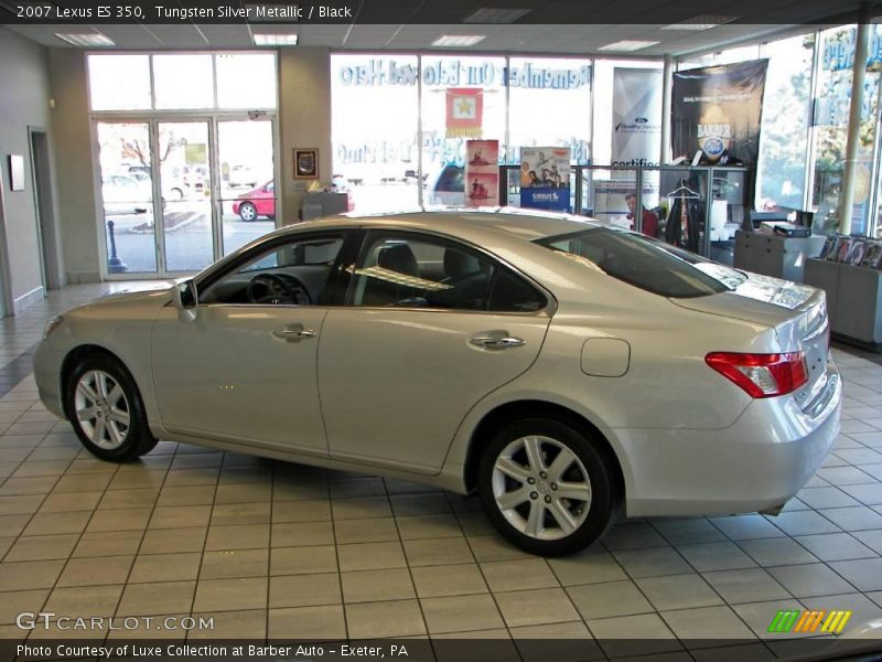 Tungsten Silver Metallic / Black 2007 Lexus ES 350