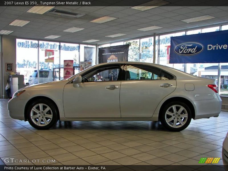 Tungsten Silver Metallic / Black 2007 Lexus ES 350