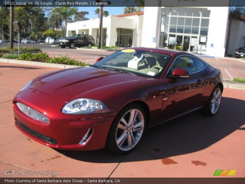 Claret Red Metallic / Caramel 2010 Jaguar XK XK Coupe