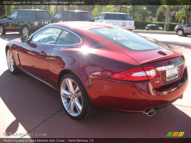  2010 XK XK Coupe Claret Red Metallic