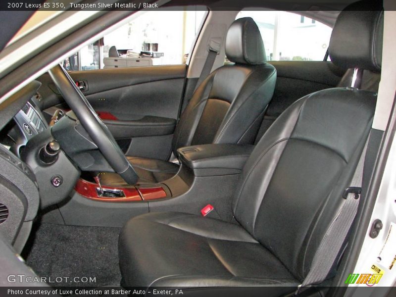 Tungsten Silver Metallic / Black 2007 Lexus ES 350