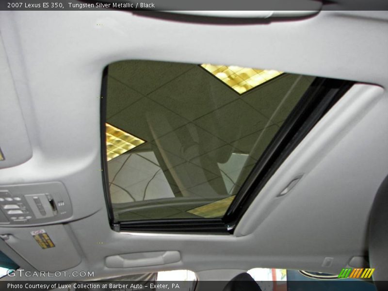 Tungsten Silver Metallic / Black 2007 Lexus ES 350