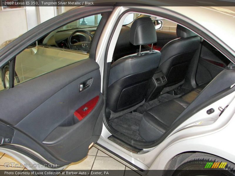 Tungsten Silver Metallic / Black 2007 Lexus ES 350