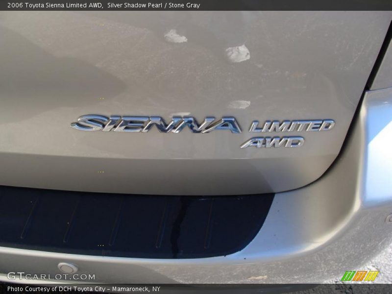 Silver Shadow Pearl / Stone Gray 2006 Toyota Sienna Limited AWD