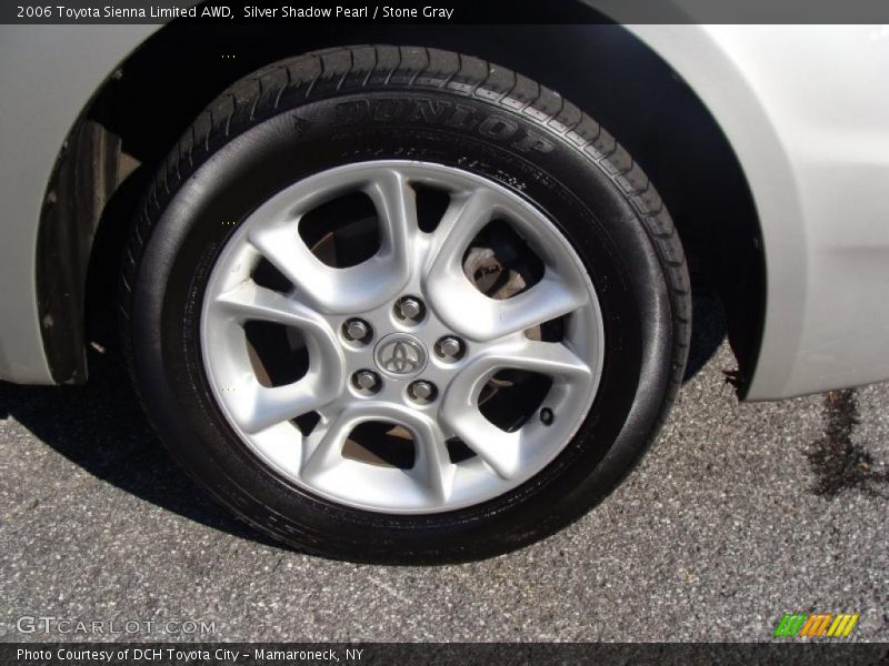 Silver Shadow Pearl / Stone Gray 2006 Toyota Sienna Limited AWD